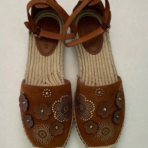 Coach ankle strap espadrille